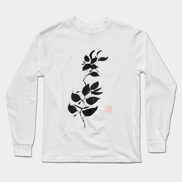 branch Long Sleeve T-Shirt by pechane